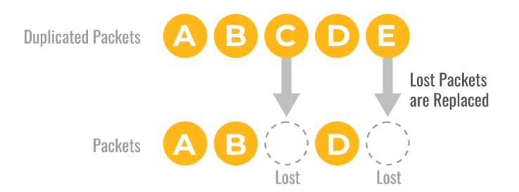 Picture explaining SpeedFusion Hot Failover 