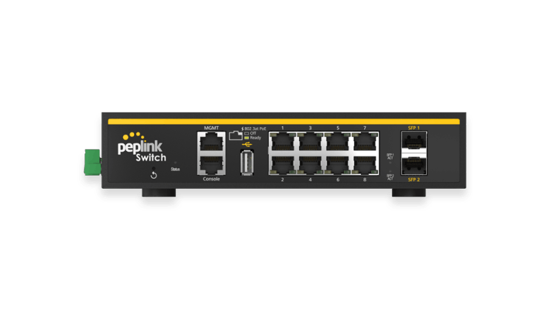 8 port Peplink Switch  8 port Peplink Switch